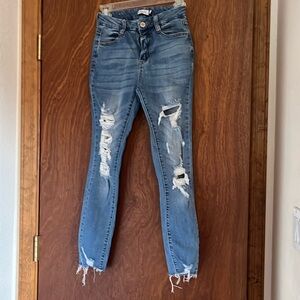 Distressed Jeggings